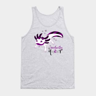 Asexual Pride Axolotl Tank Top